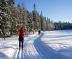 Ski trail in Norway