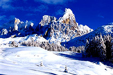 slopes of Valle di Fassa