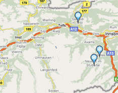 avalanche in Austrian town Imst