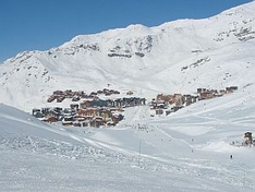 Ski resort of France