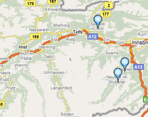 avalanche in Austrian town Imst