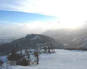 Skiing in Russia