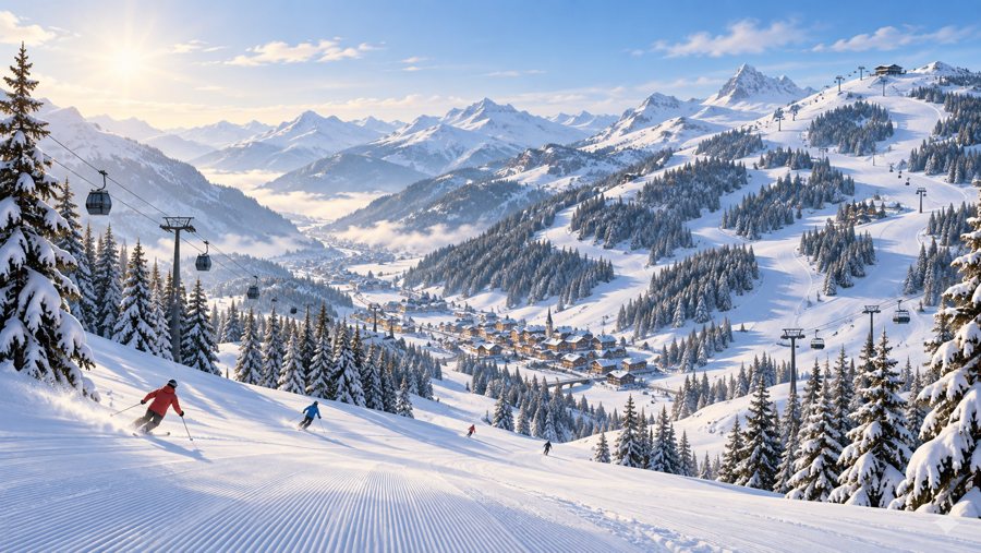 Zillertal Arena – AI illustration