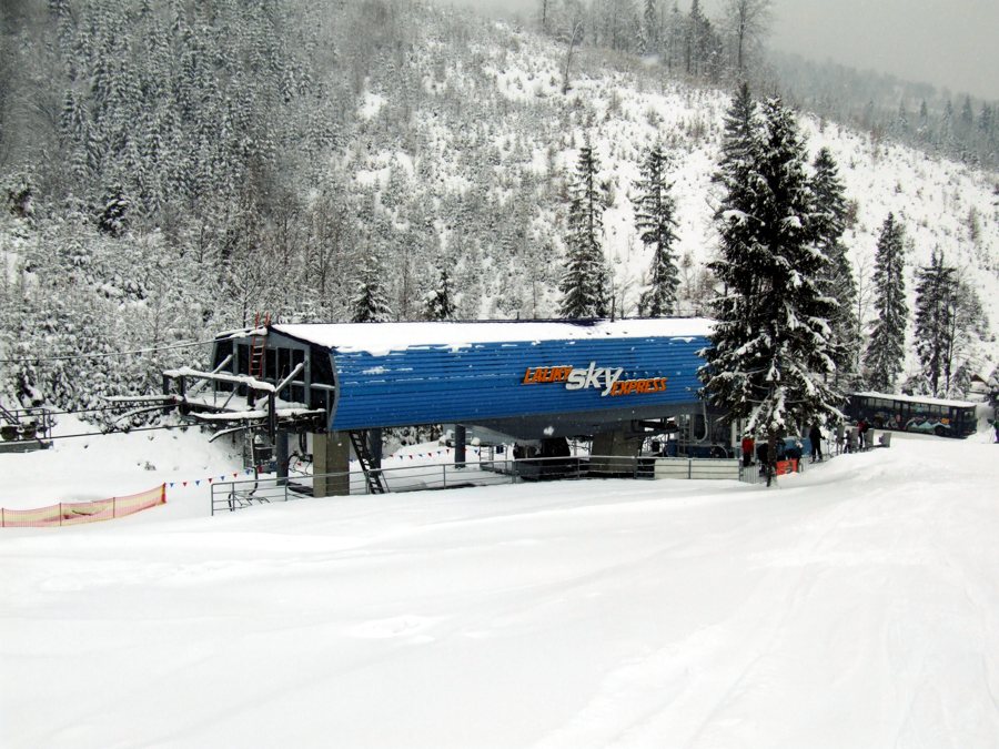 Veľká Rača lift at Láliky