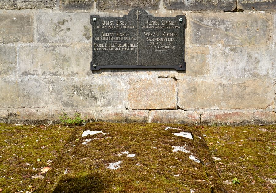 Alter Friedhof in Krásná Lípa u Šindelové