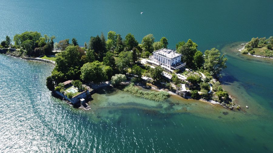 Brissago-Inseln auf dem Lago Maggiore