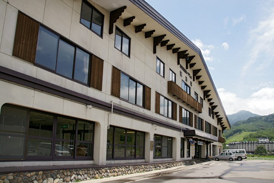Seilbahnstation im Shigakogen-Gebiet in Yamanouchi, Nagano