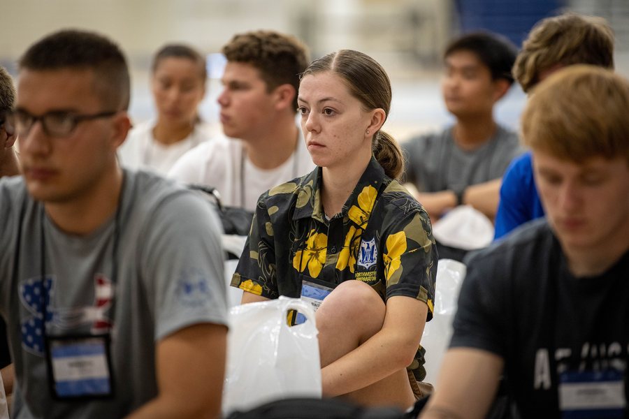 File:Cadets arrive at the United States Air Force Academy in Colorado Springs, Colorado on June 23, 2022 - 2.jpg