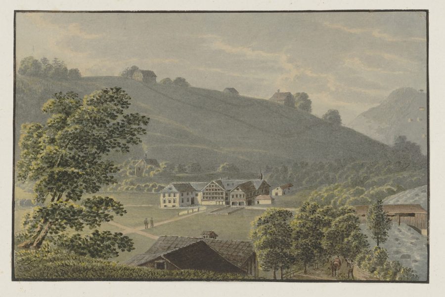 Village of Weissbad in the Canton of Appenzell Innerrhoden