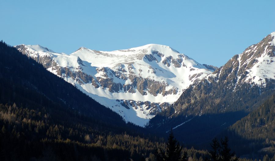 Blick auf den Pusterwalder Hohenwart in der Steiermark