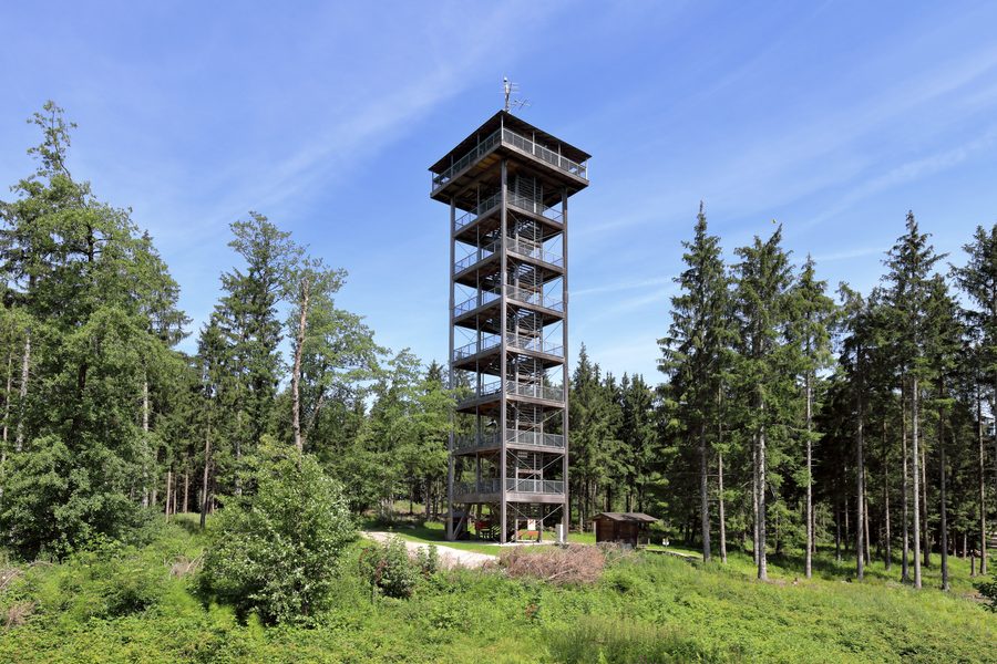 Attergauer Aussichtsturm auf dem Lichtenberg in Straß im Attergau