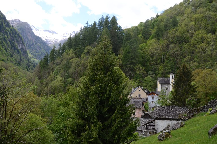 Ortsteil Collinasca in der Gemeinde Cerentino im Tessin