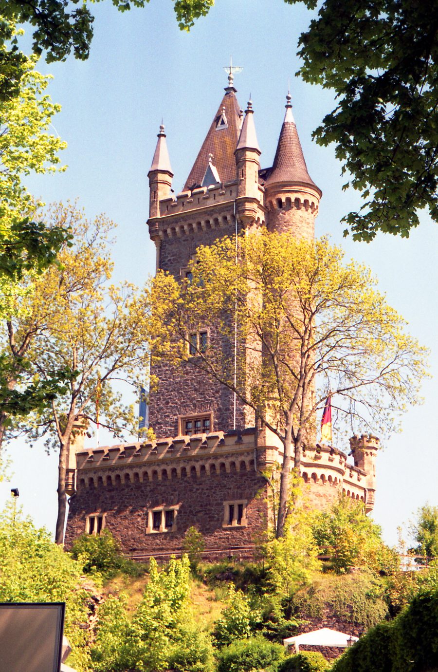 Wilhelmsturm auf dem Schlossberg in Dillenburg