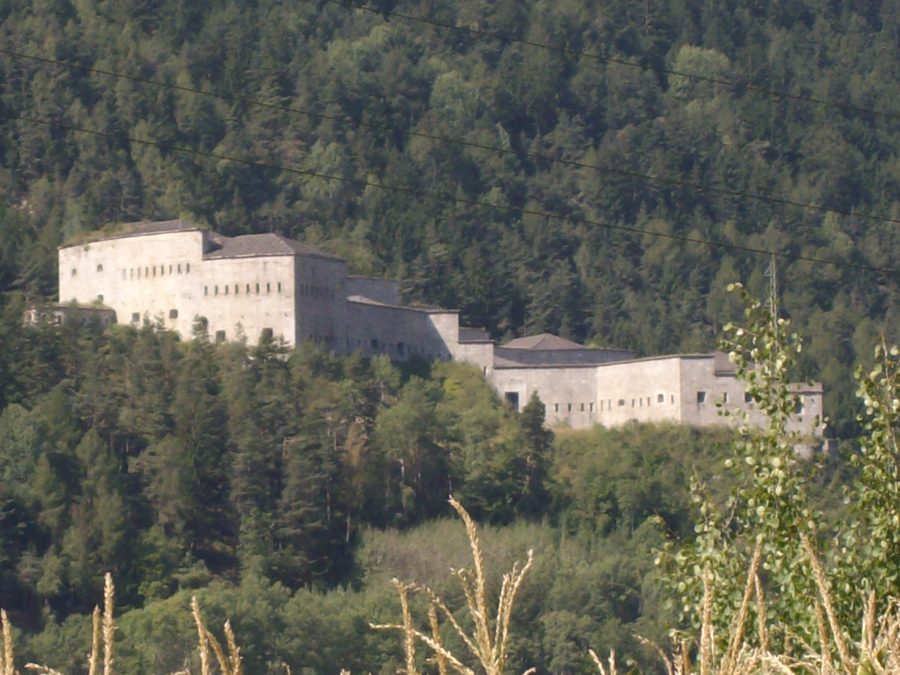 Südseite der Festung Franzensfeste in Südtirol
