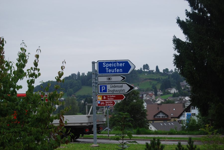 Ansicht von Teufen im Kanton Appenzell Ausserrhoden