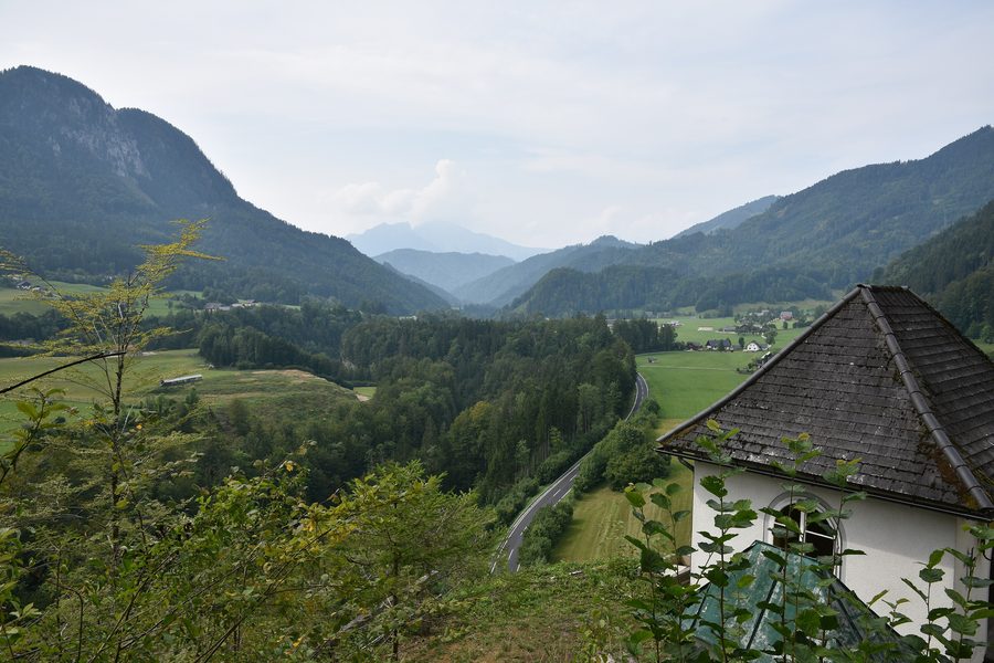 Landschaft bei Palfau in der Steiermark