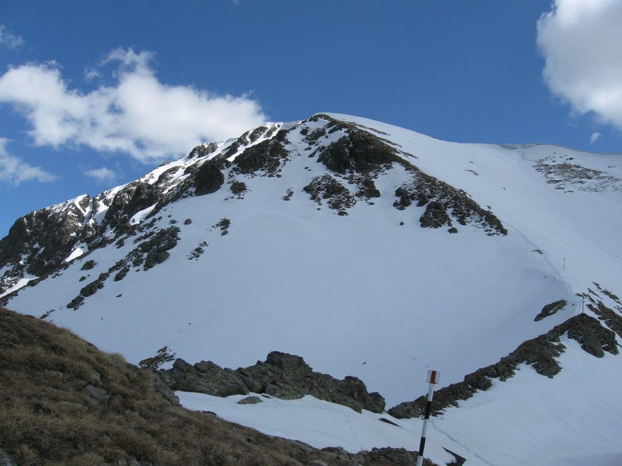 Cârja-Gipfel im Parâng-Gebirge