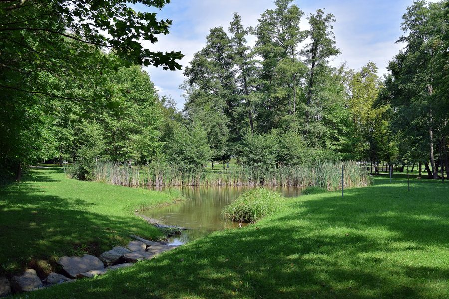 Teich im Kurpark von Bad Tatzmannsdorf