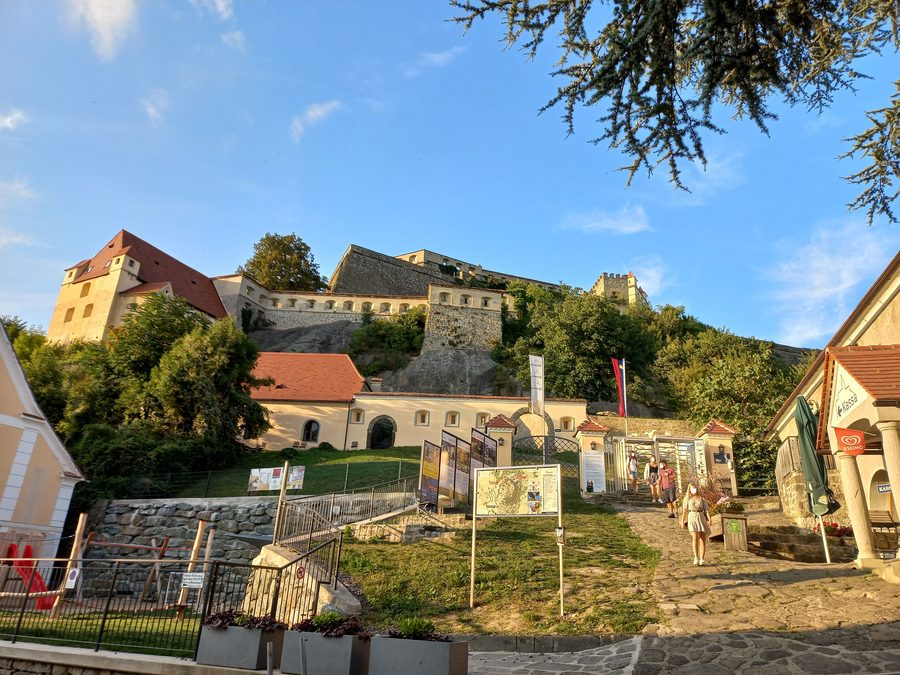 Riegersburg Castle in the village of Riegersburg, Southeast Styria, Austria
