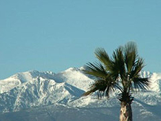 the Alps, snow