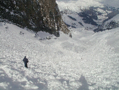 Hintertux glacier in Austria